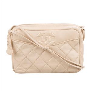 Vintage quilted crossbody bag